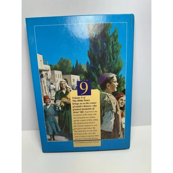 The Bible Story Book by Arthur S Maxwell Volume 9 Hardcover Copy 1975 - Picture 3 of 3